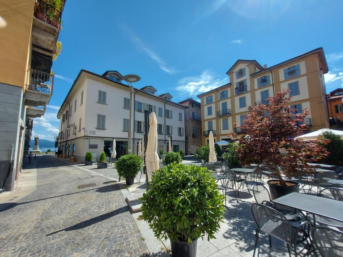 Piazza San Rocco Suite Art Вербания Экстерьер фото